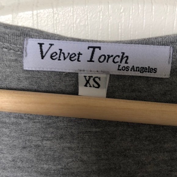 NWOT! Nordstrom Velvet Torch T-Shirt Maxi - Picture 8 of 10